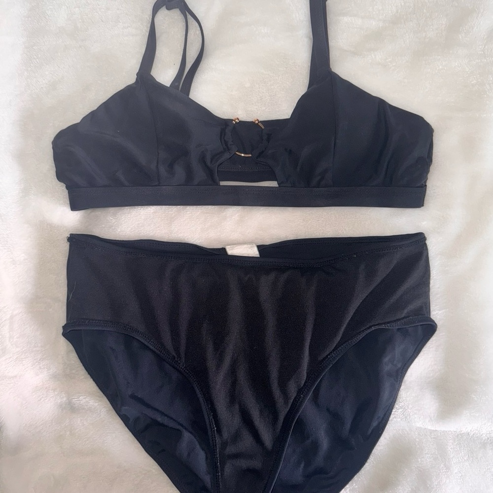 Black Women's Swimwear Set